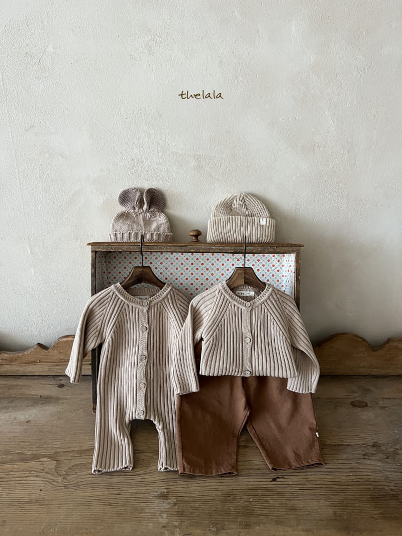 Lala - Korean Baby Fashion - #babyboutiqueclothing - Open Knit Bodysuit - 5