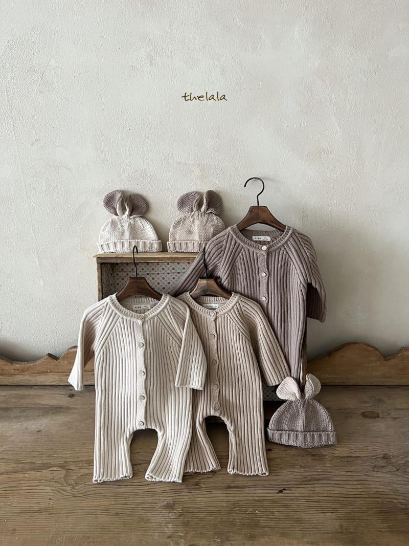 Lala - Korean Baby Fashion - #babyfashion - Open Knit Bodysuit - 7