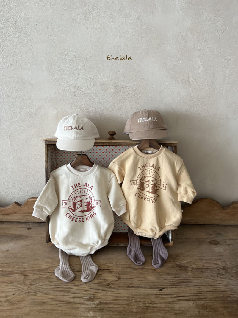 Lala - Korean Baby Fashion - #babygirlfashion - Cheese King Bodysuit - 6