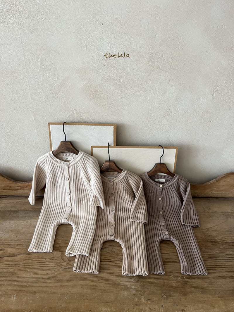 Lala - Korean Baby Fashion - #babygirlfashion - Open Knit Bodysuit - 9