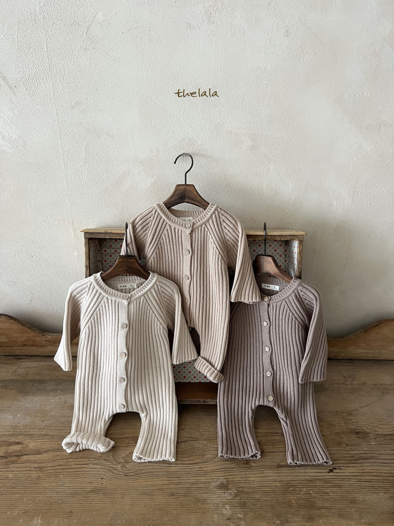 Lala - Korean Baby Fashion - #babylifestyle - Open Knit Bodysuit - 10