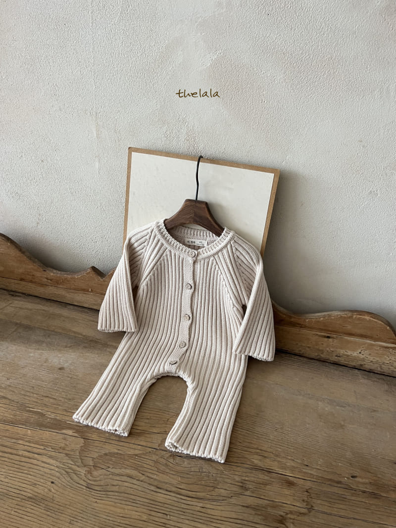 Lala - Korean Baby Fashion - #babyootd - Open Knit Bodysuit - 12