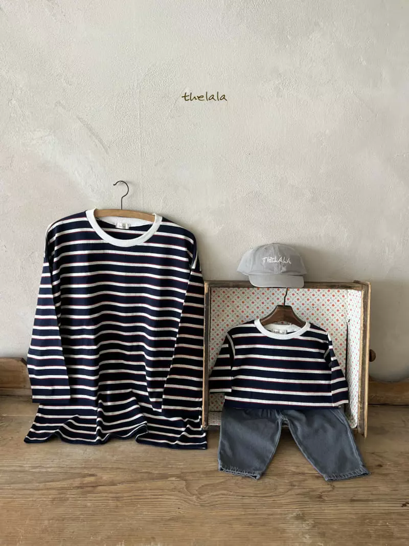 Lala - Korean Children Fashion - #Kfashion4kids - Old Stripes Tee - 6