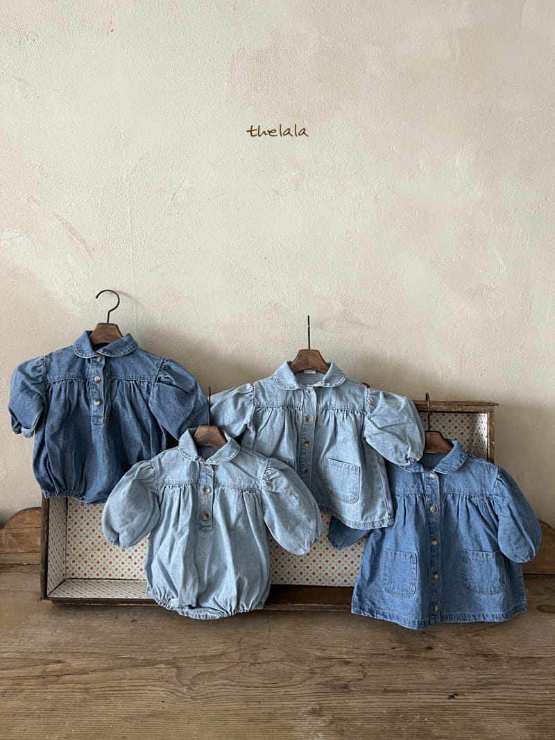 Lala - Korean Children Fashion - #Kfashion4kids - Lumi Denim One-piece