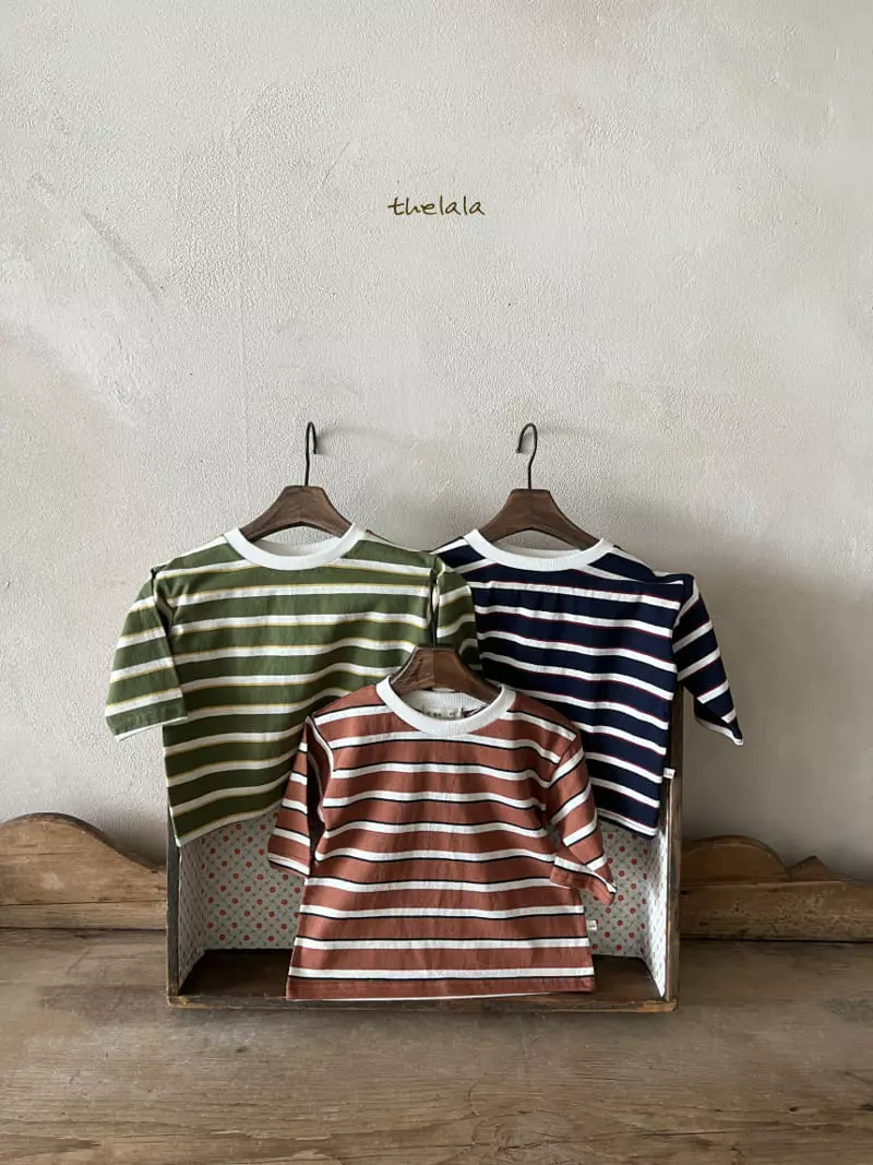 Lala - Korean Children Fashion - #childofig - Old Stripes Tee - 11