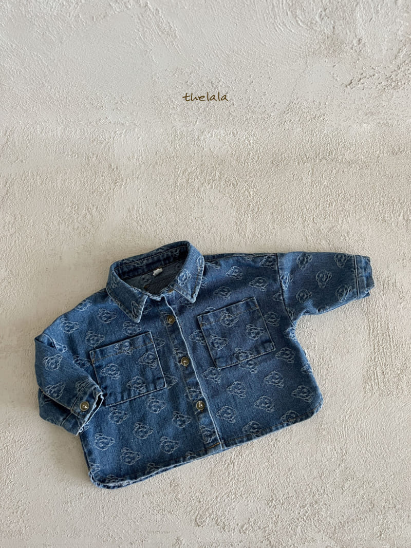 Lala - Korean Children Fashion - #childrensboutique - Ggomi Denim Shirt - 12