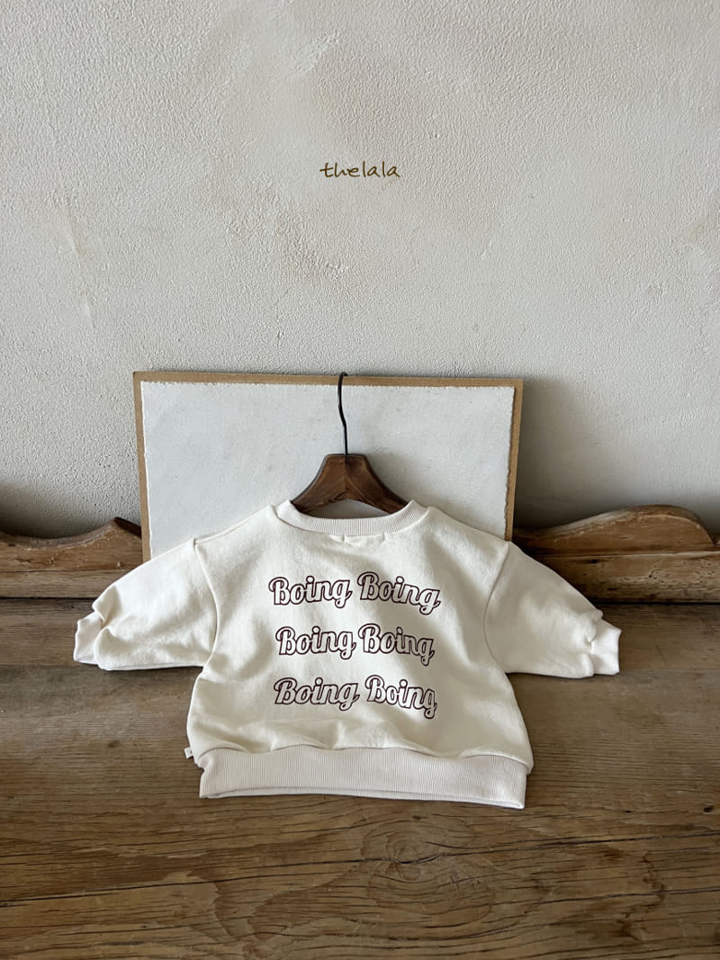 Lala - Korean Children Fashion - #kidsshorts - Boing Sweatshirt - 12