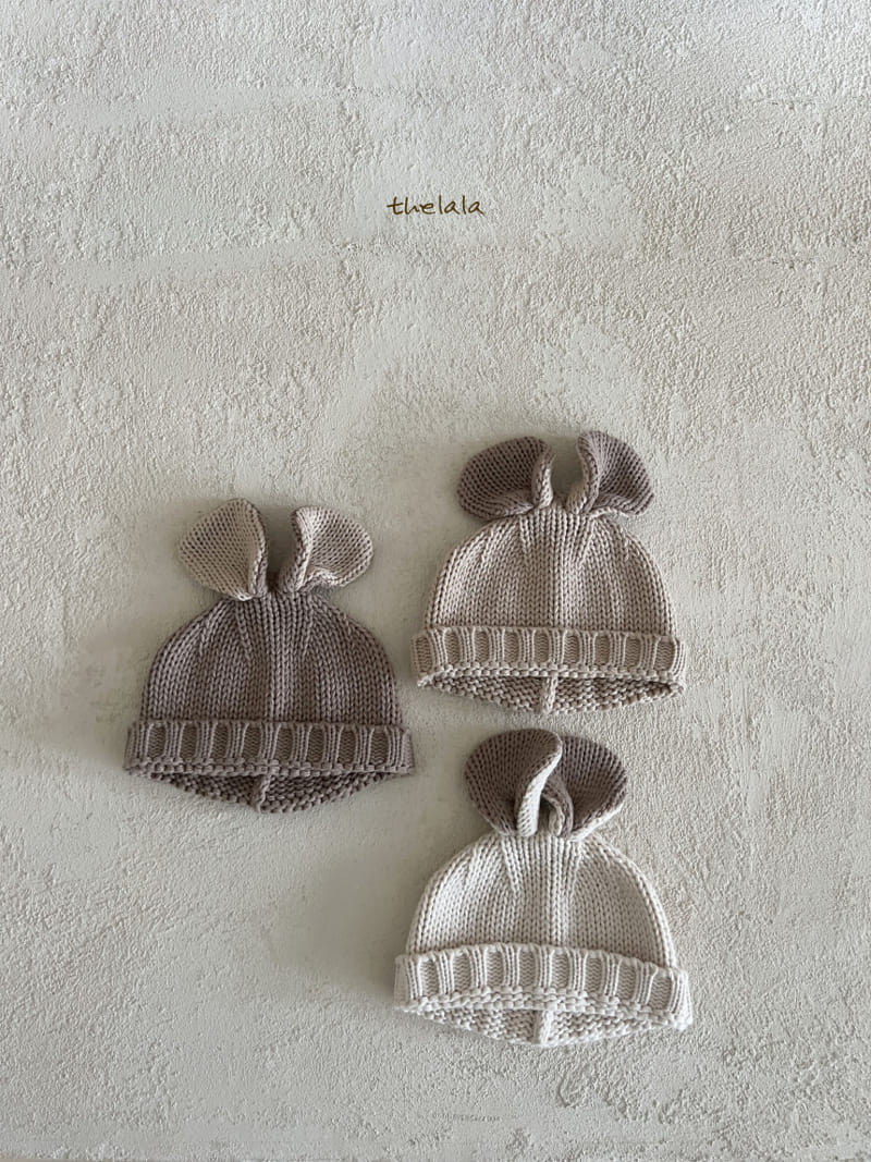 Lala - Korean Children Fashion - #kidsshorts - Rabbir Knit Beanie - 12