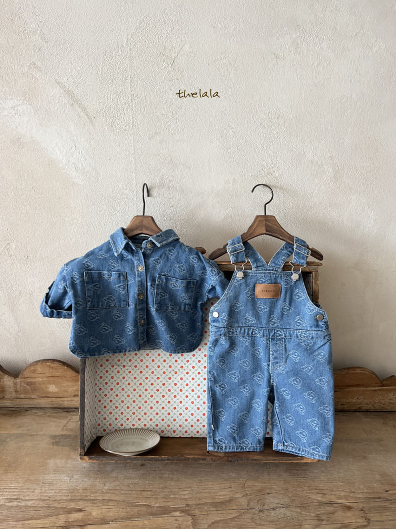 Lala - Korean Children Fashion - #kidzfashiontrend - Ggomi Denim Shirt - 2