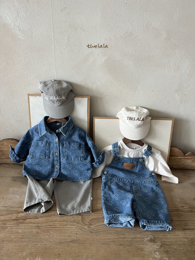 Lala - Korean Children Fashion - #magicofchildhood - Ggomi Denim Shirt - 5