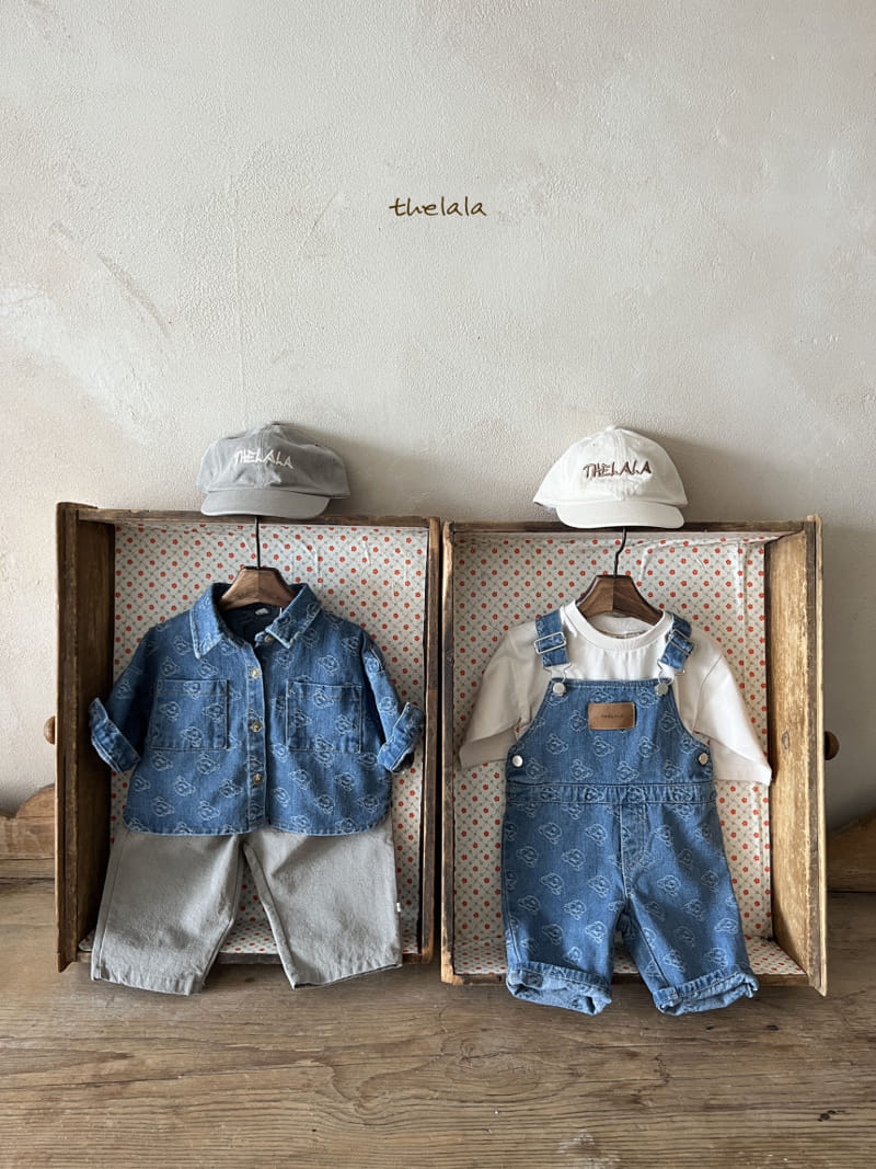 Lala - Korean Children Fashion - #littlefashionista - Ggomi Denim Overall - 4