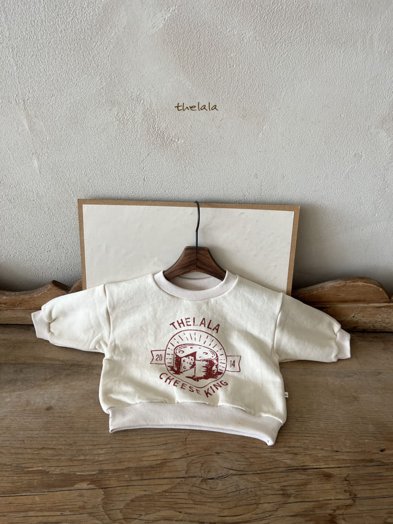 Lala - Korean Children Fashion - #minifashionista - Cheese King Sweatshirt - 11