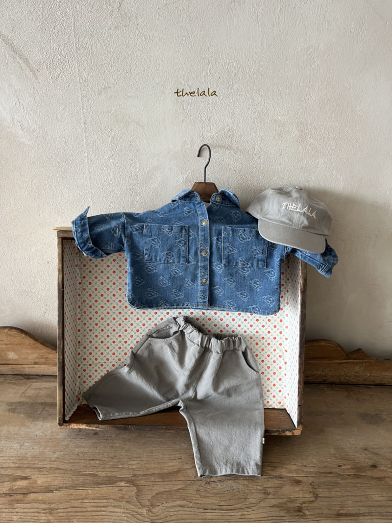 Lala - Korean Children Fashion - #prettylittlegirls - Ggomi Denim Shirt - 7