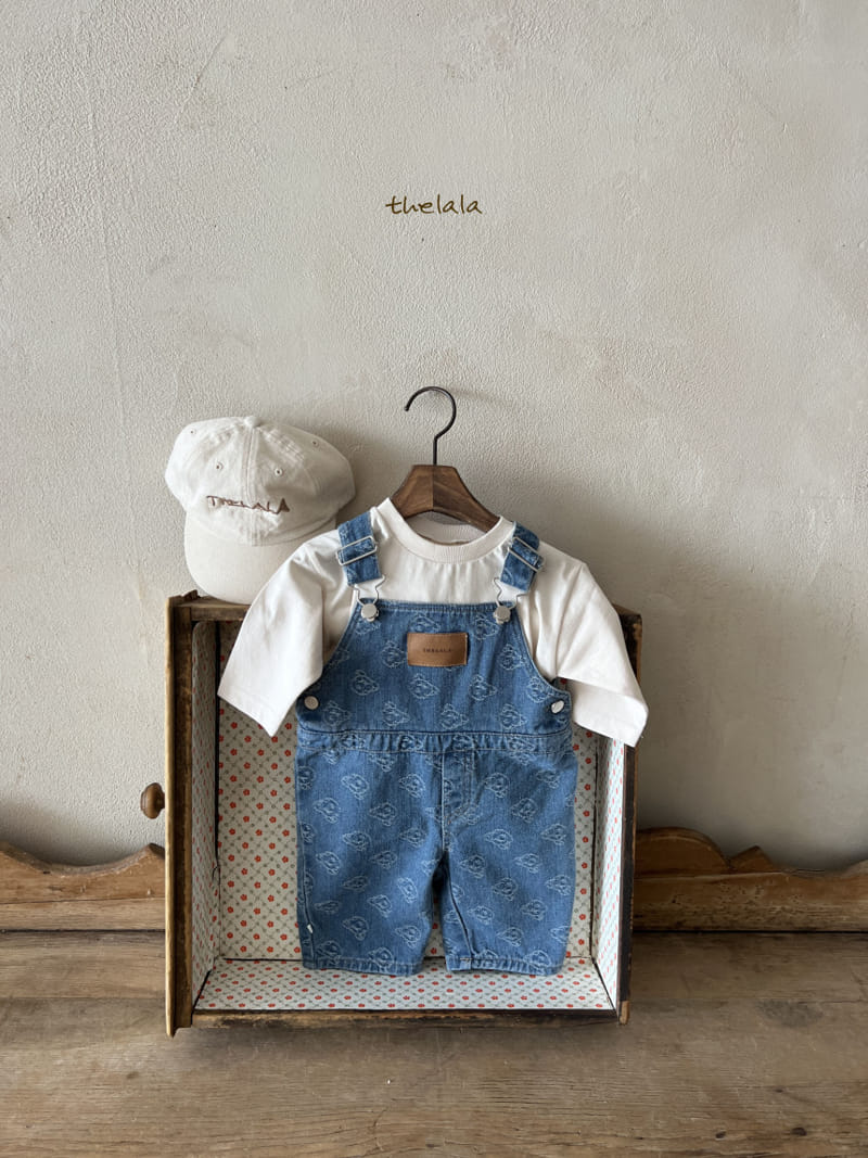 Lala - Korean Children Fashion - #prettylittlegirls - Ggomi Denim Overall - 6