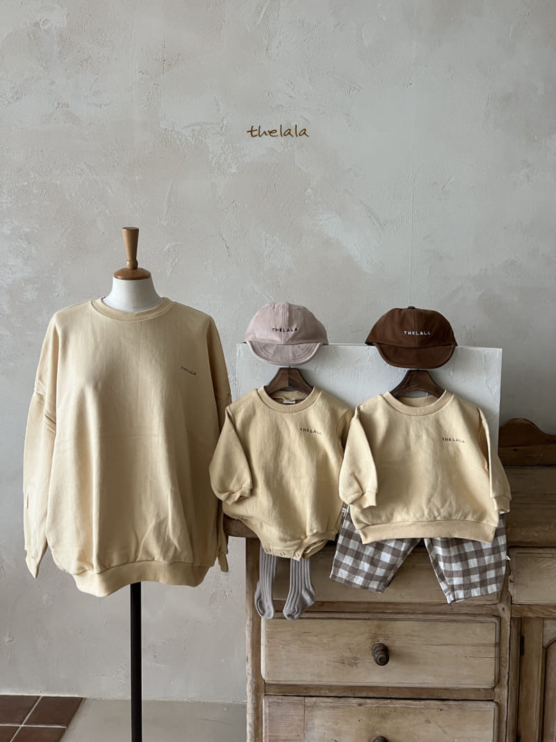 Lala - Korean Women Fashion - #vintageinspired - Day Sweatshirt Mom - 7