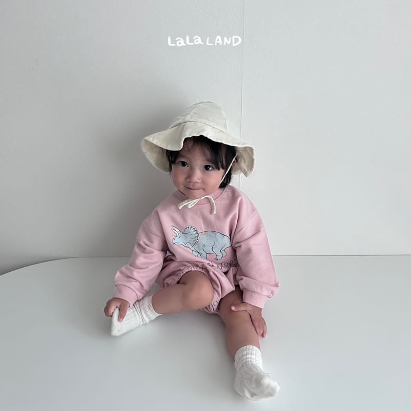 Lalaland - Korean Baby Fashion - #babyclothing - Bebe Dino Bodysuit - 2