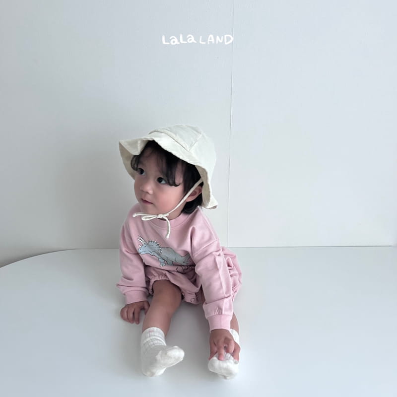 Lalaland - Korean Baby Fashion - #babygirlfashion - Bebe Dino Bodysuit - 5