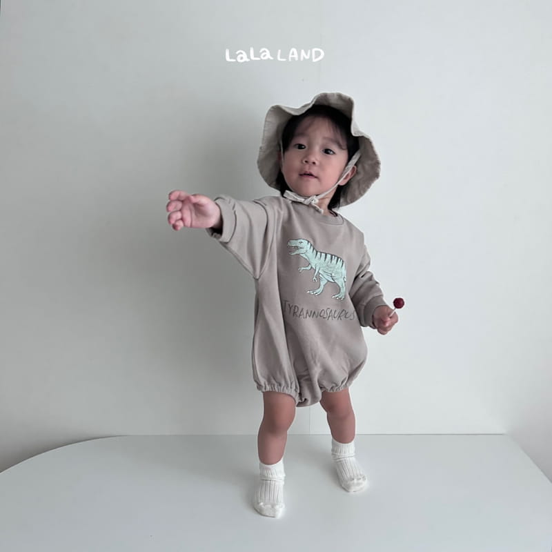 Lalaland - Korean Baby Fashion - #babyootd - Bebe Dino Bodysuit - 8