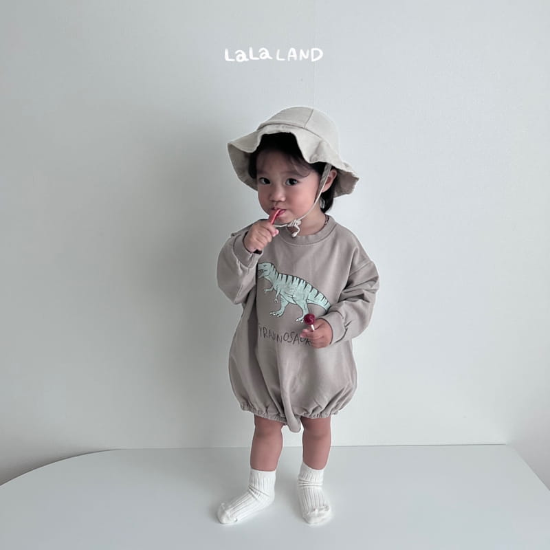 Lalaland - Korean Baby Fashion - #babyoutfit - Bebe Dino Bodysuit - 9