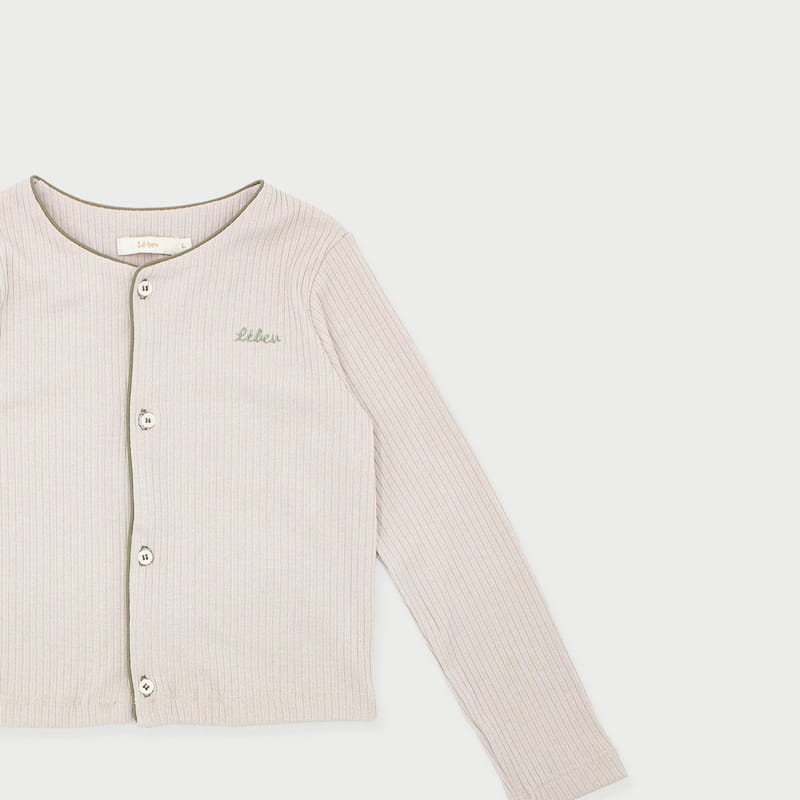 Le Bev - Korean Children Fashion - #Kfashion4kids - William Rib Cardigan - 9