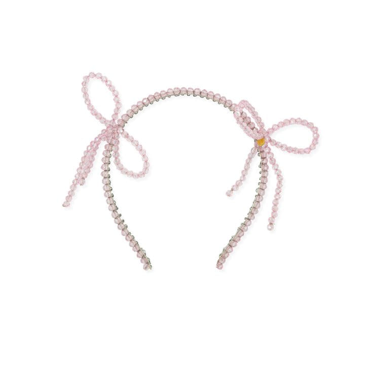 Le Bev - Korean Children Fashion - #designkidswear - Crystal Ribbon Hairband - 3