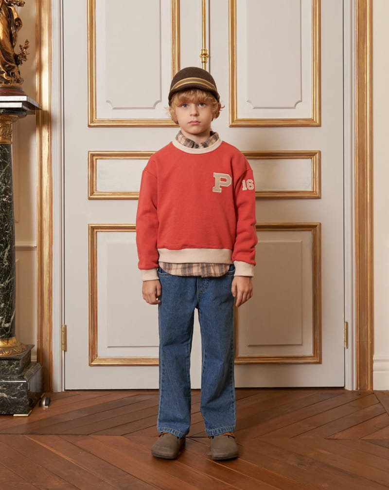 Le Bev - Korean Children Fashion - #discoveringself - P Sixten Sweatshirt - 2