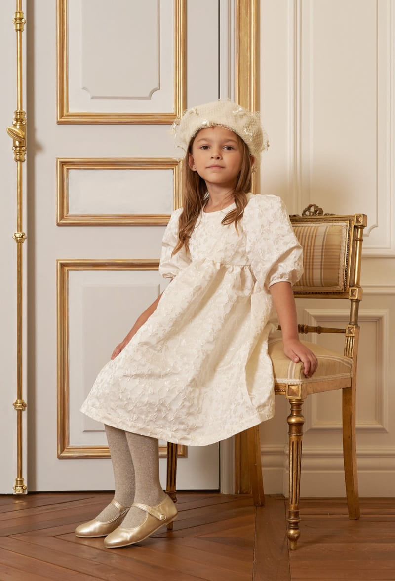 Le Bev - Korean Children Fashion - #discoveringself - Carol Jacquard One-piece - 6