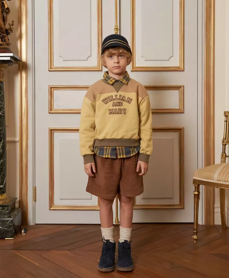 Le Bev - Korean Children Fashion - #kidsshorts - William Sweatshirt - 3