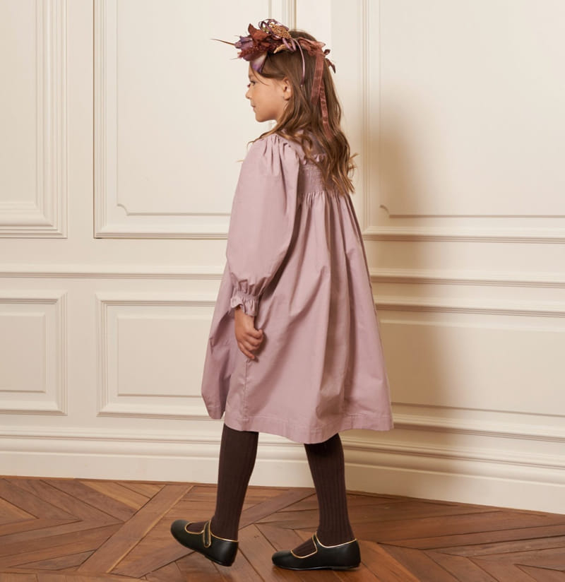 Le Bev - Korean Children Fashion - #kidsshorts - Violet One-piece