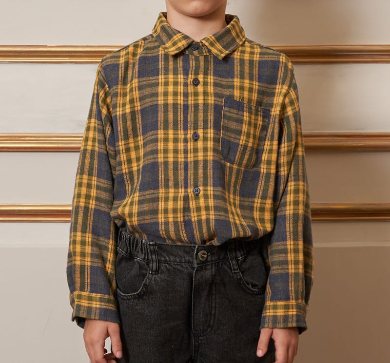 Le Bev - Korean Children Fashion - #prettylittlegirls - Boy Check Shirt - 9