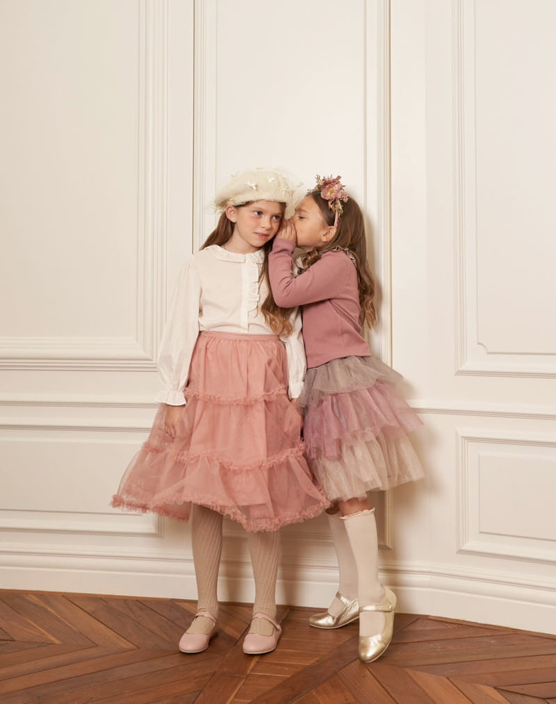 Le Bev - Korean Children Fashion - #todddlerfashion - Coloring Tutu Skirt - 6