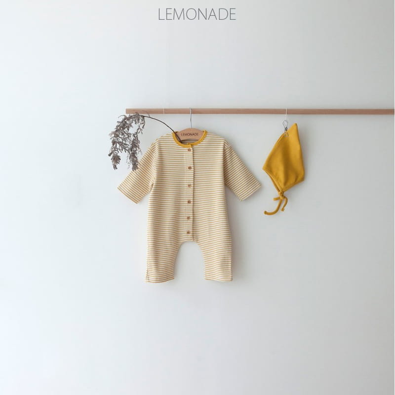 Lemonade - Korean Baby Fashion - #babyoninstagram - Jady Bodysuit with Bonnet - 5