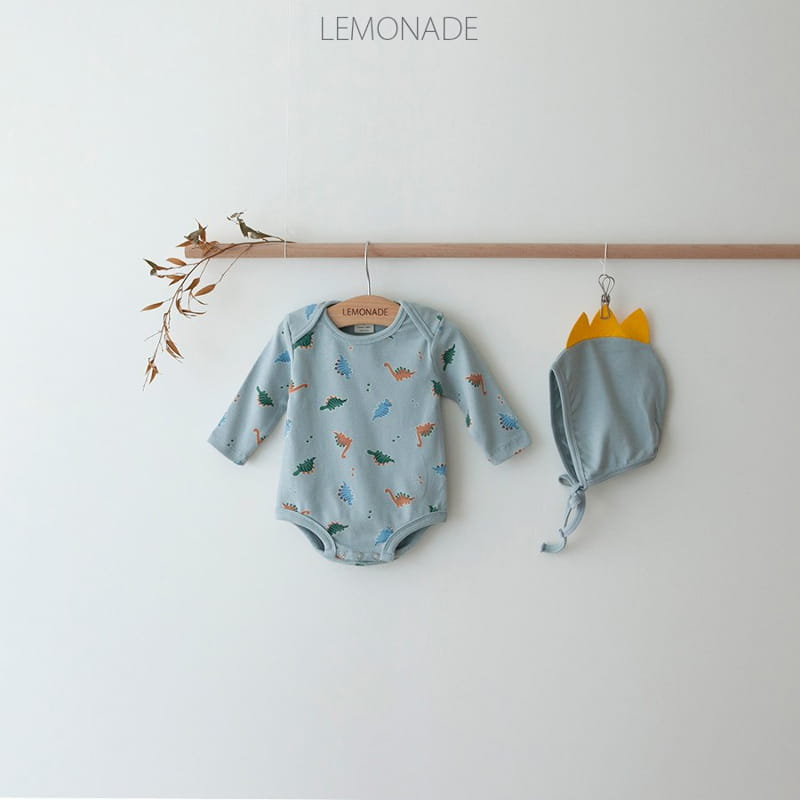 Lemonade - Korean Baby Fashion - #babyootd - Dano Bodysuit with Bonnet - 4