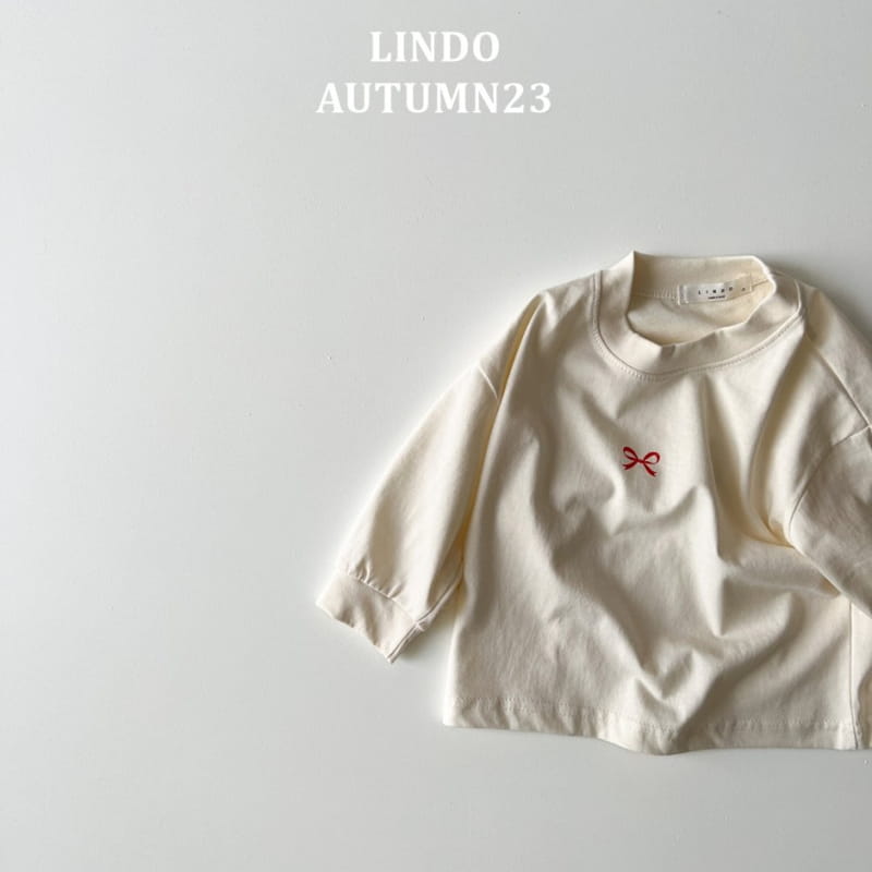 Lindo - Korean Children Fashion - #childrensboutique - Mini Ribbon Tee - 5