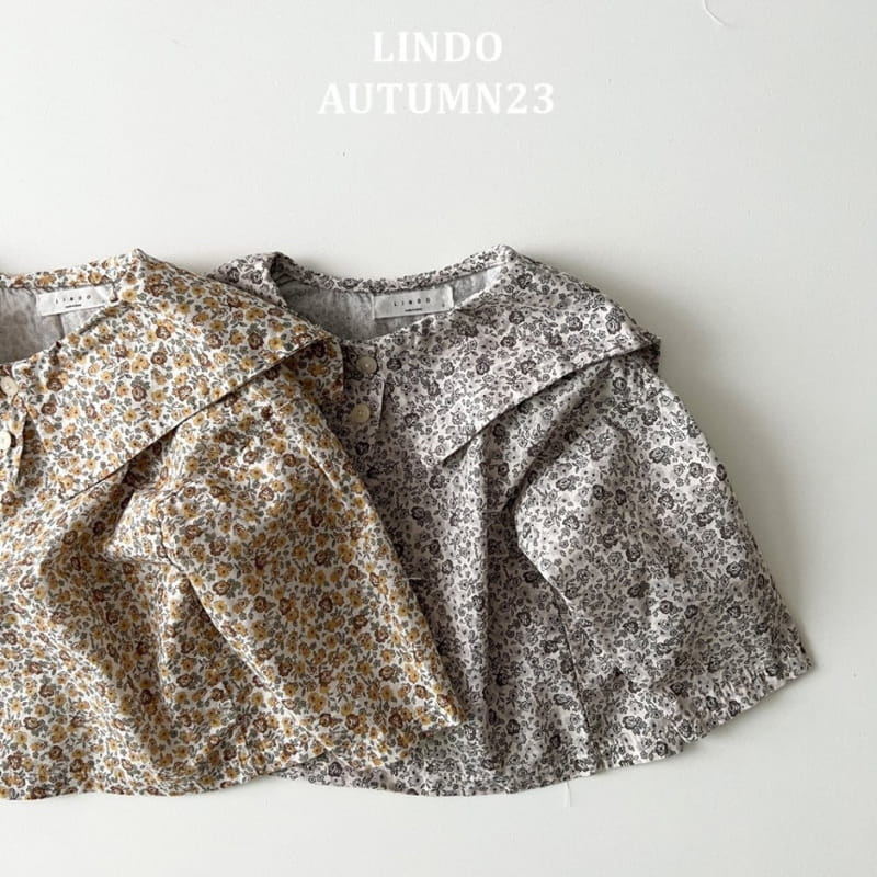 Lindo - Korean Children Fashion - #discoveringself - Pong Flower Blouse - 2