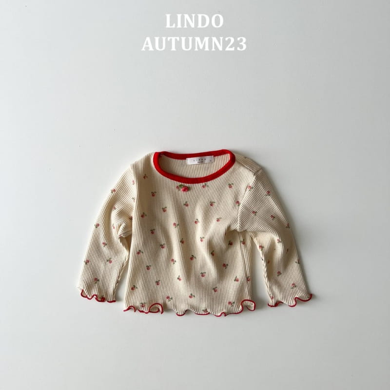 Lindo - Korean Children Fashion - #littlefashionista - Rose Waffle Tee - 5