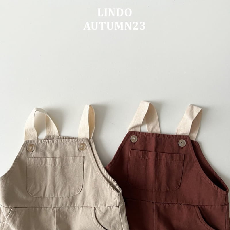 Lindo - Korean Children Fashion - #Kfashion4kids - Pino Dungarees Pants - 4