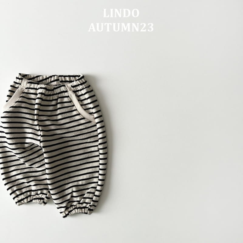 Lindo - Korean Children Fashion - #littlefashionista - Stripes Pants - 3