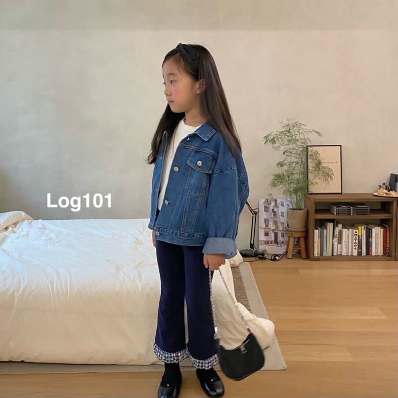 Log101 - Korean Children Fashion - #childofig - Log Denim Jacket - 11