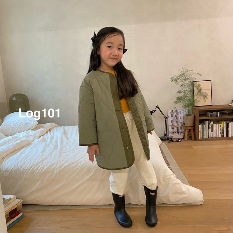 Log101 - Korean Children Fashion - #kidsshorts - Log Quilting Jumper