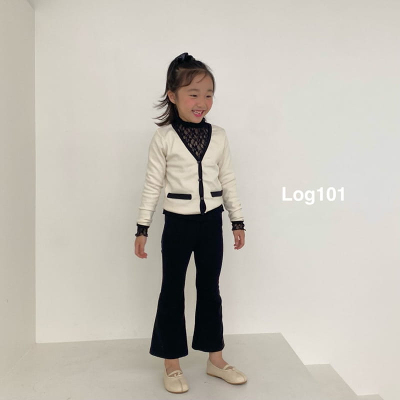 Log101 - Korean Children Fashion - #littlefashionista - Love You Cardigan