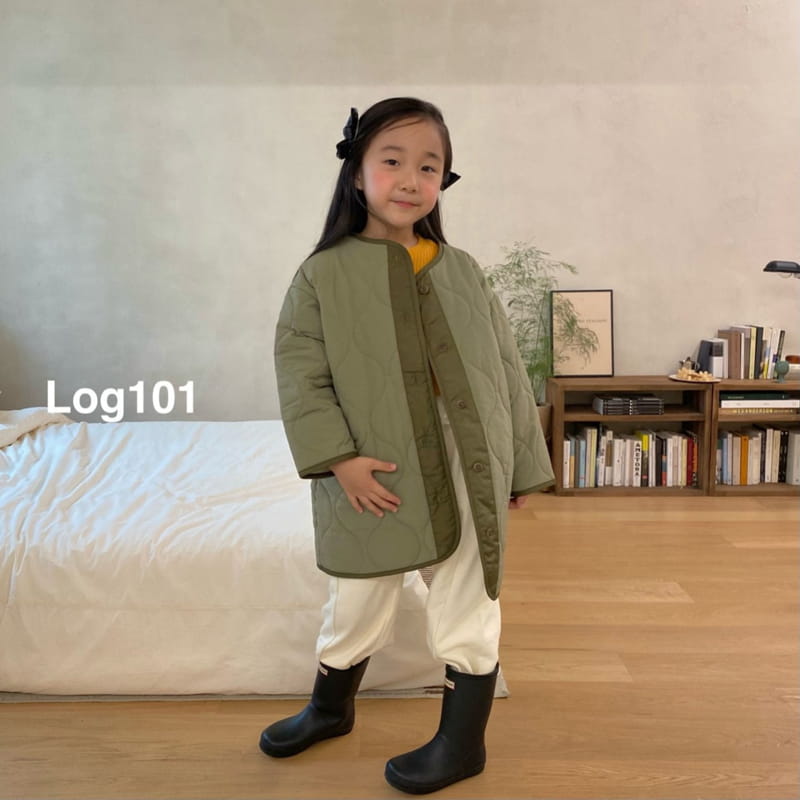 Log101 - Korean Children Fashion - #littlefashionista - Log Quilting Jumper - 5