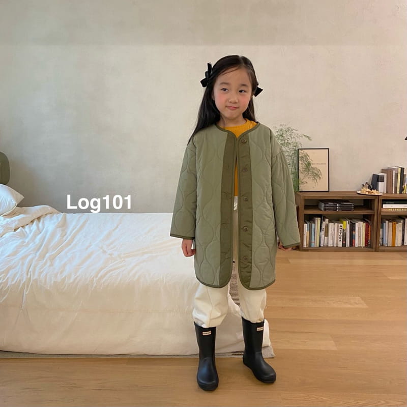 Log101 - Korean Children Fashion - #minifashionista - Log Quilting Jumper - 7