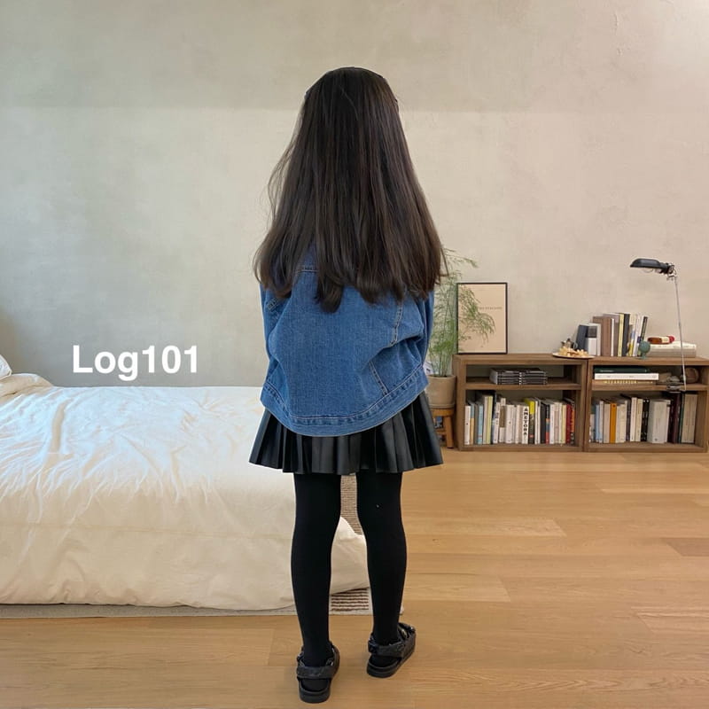 Log101 - Korean Children Fashion - #prettylittlegirls - Log Denim Jacket - 7