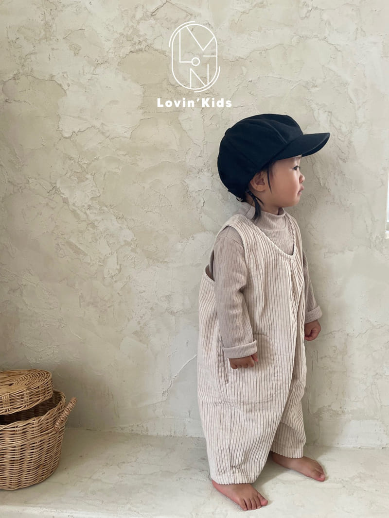 Lovin - Korean Children Fashion - #childofig - Rib Overalls - 6