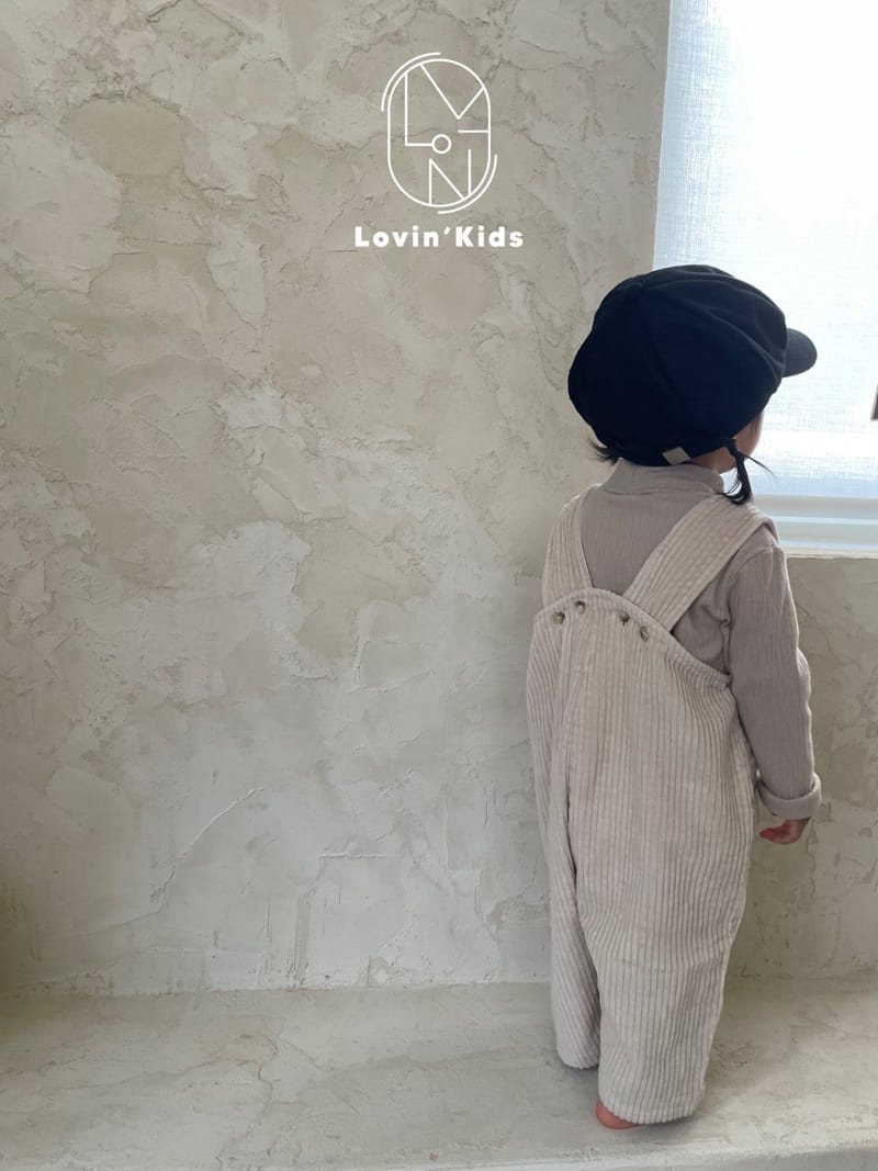 Lovin - Korean Children Fashion - #childrensboutique - Rib Overalls - 7