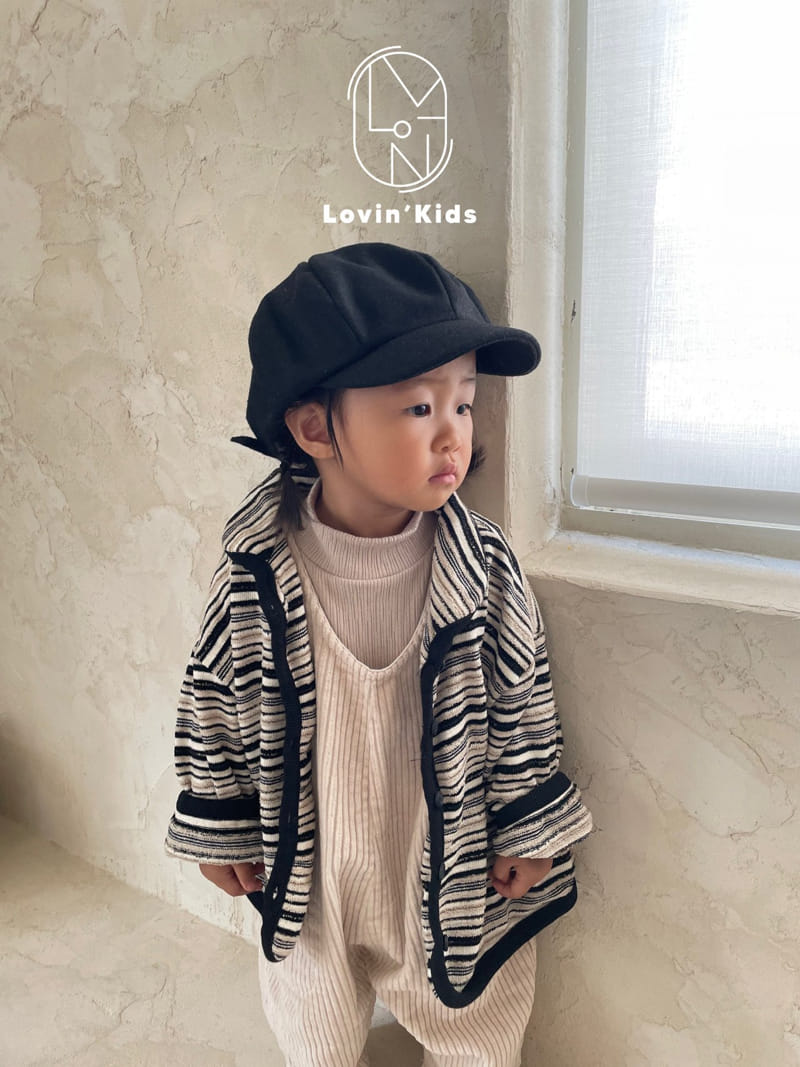 Lovin - Korean Children Fashion - #fashionkids - Rib Overalls - 10