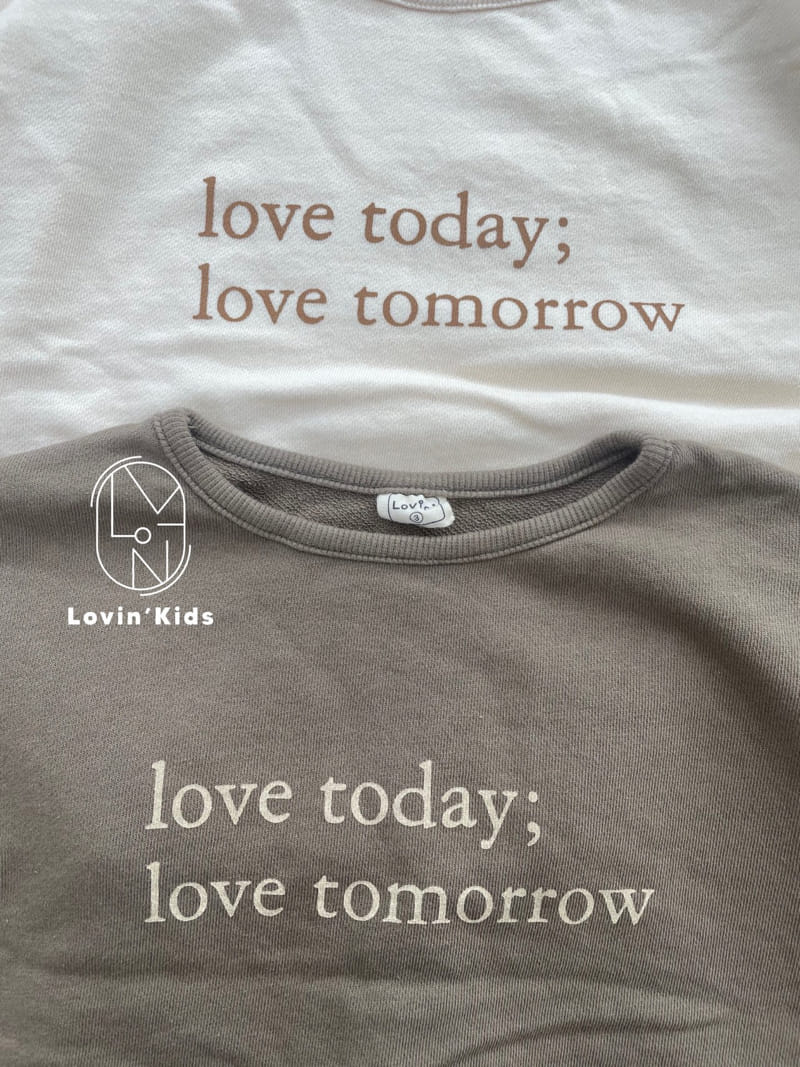 Lovin - Korean Children Fashion - #fashionkids - Love Sweatshirt - 3