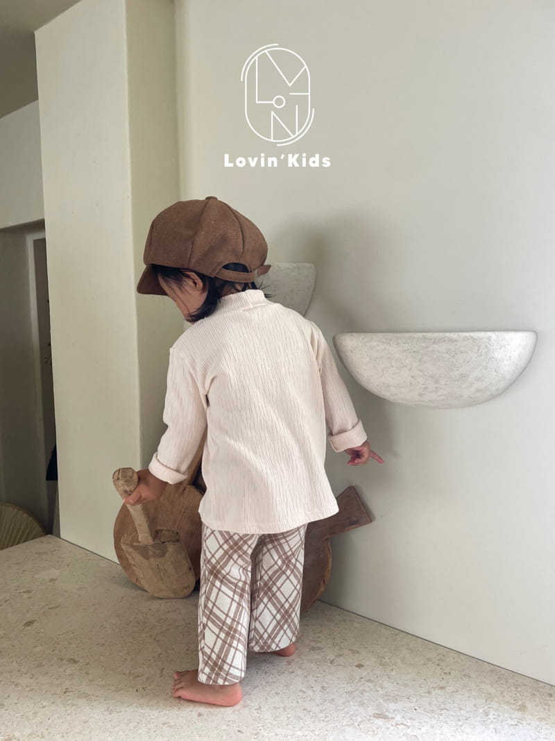 Lovin - Korean Children Fashion - #littlefashionista - Check Pants - 11