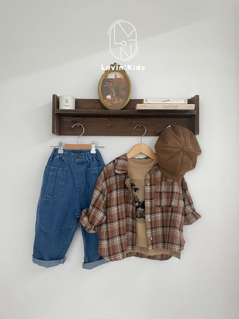 Lovin - Korean Children Fashion - #minifashionista - Hush Check Shirt - 4